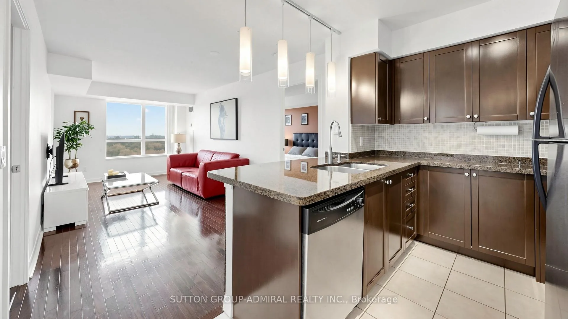 Front of Unit 1408, 225 Sherway Gardens Road