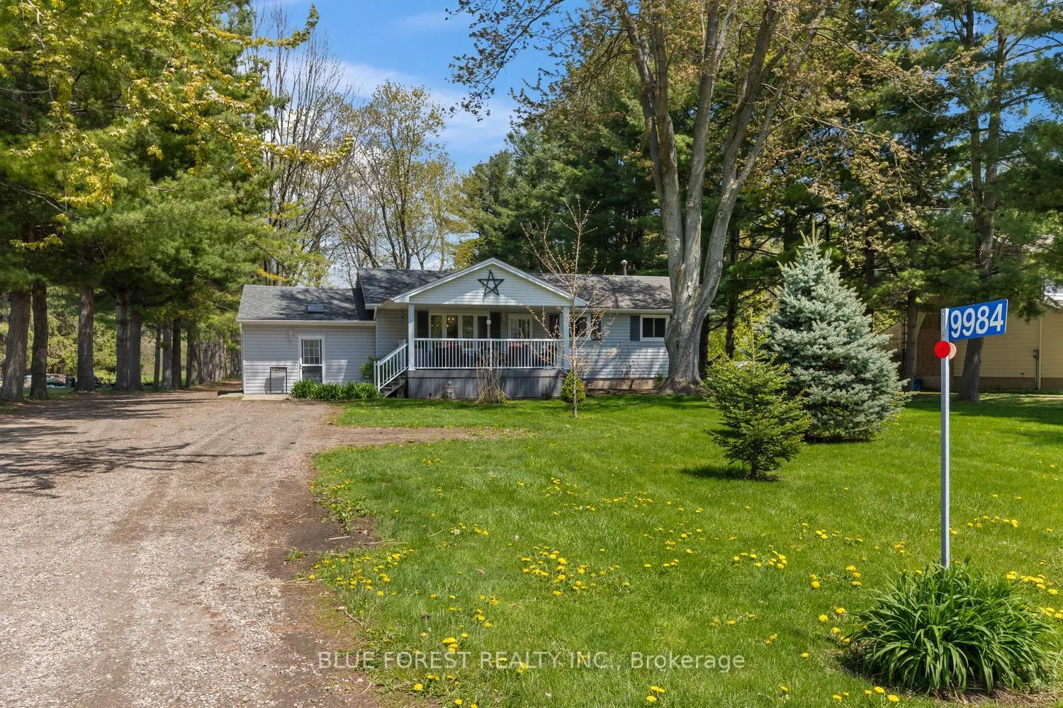 Front of 9984 Graham Road