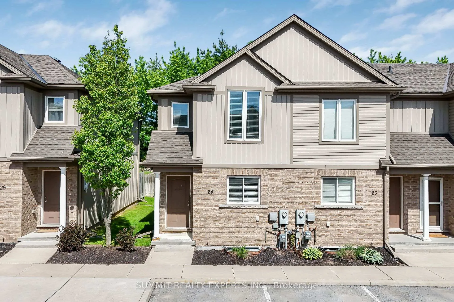 Front of Unit 24, 6118 Kelsey Crescent