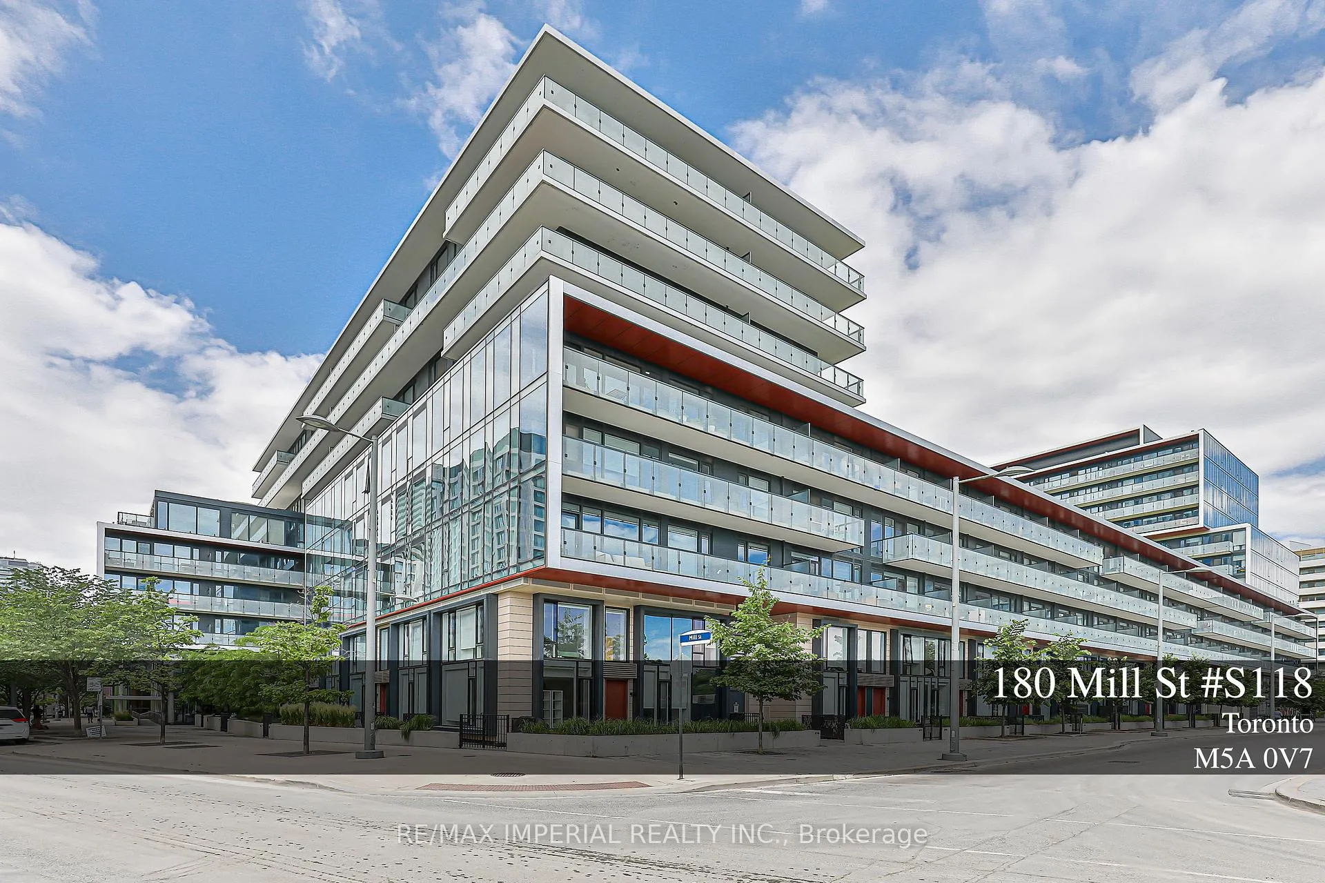 Front of Unit s118, 180 Mill Street