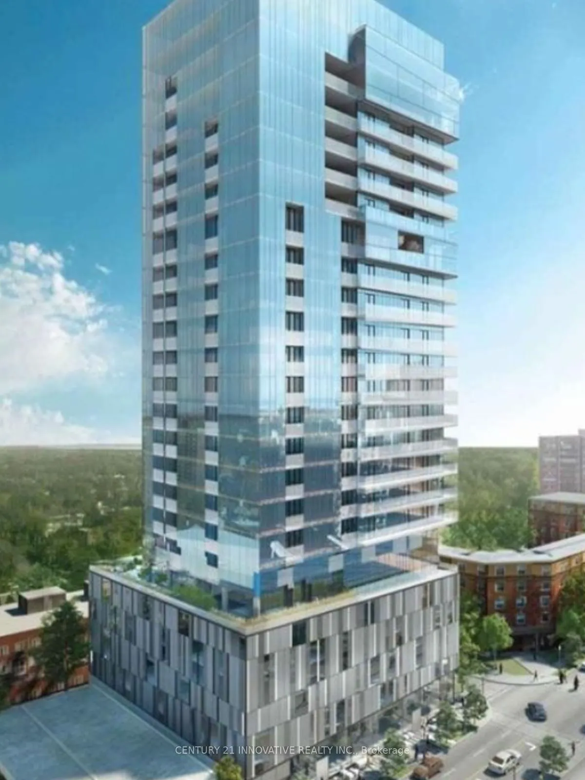 Front of Unit 1710, 370 Martha Street