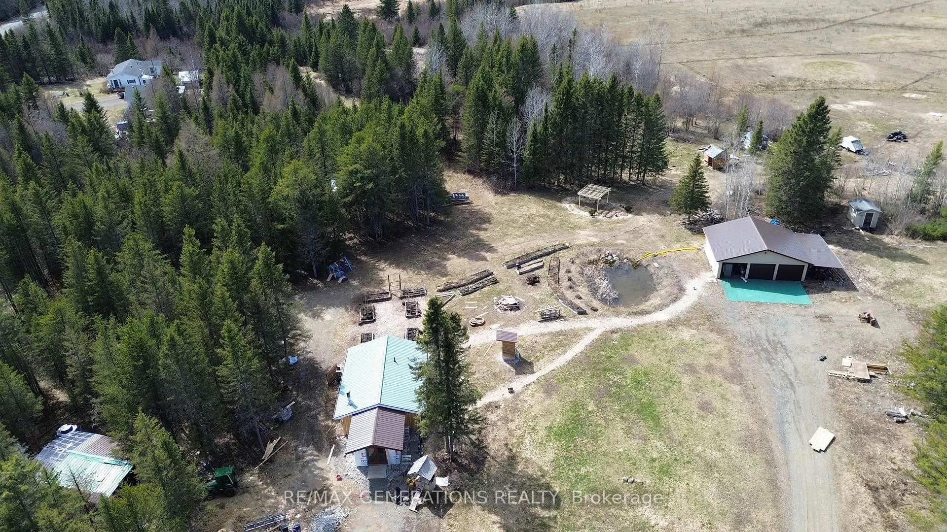 Front of 681 East Oliver Lake Road