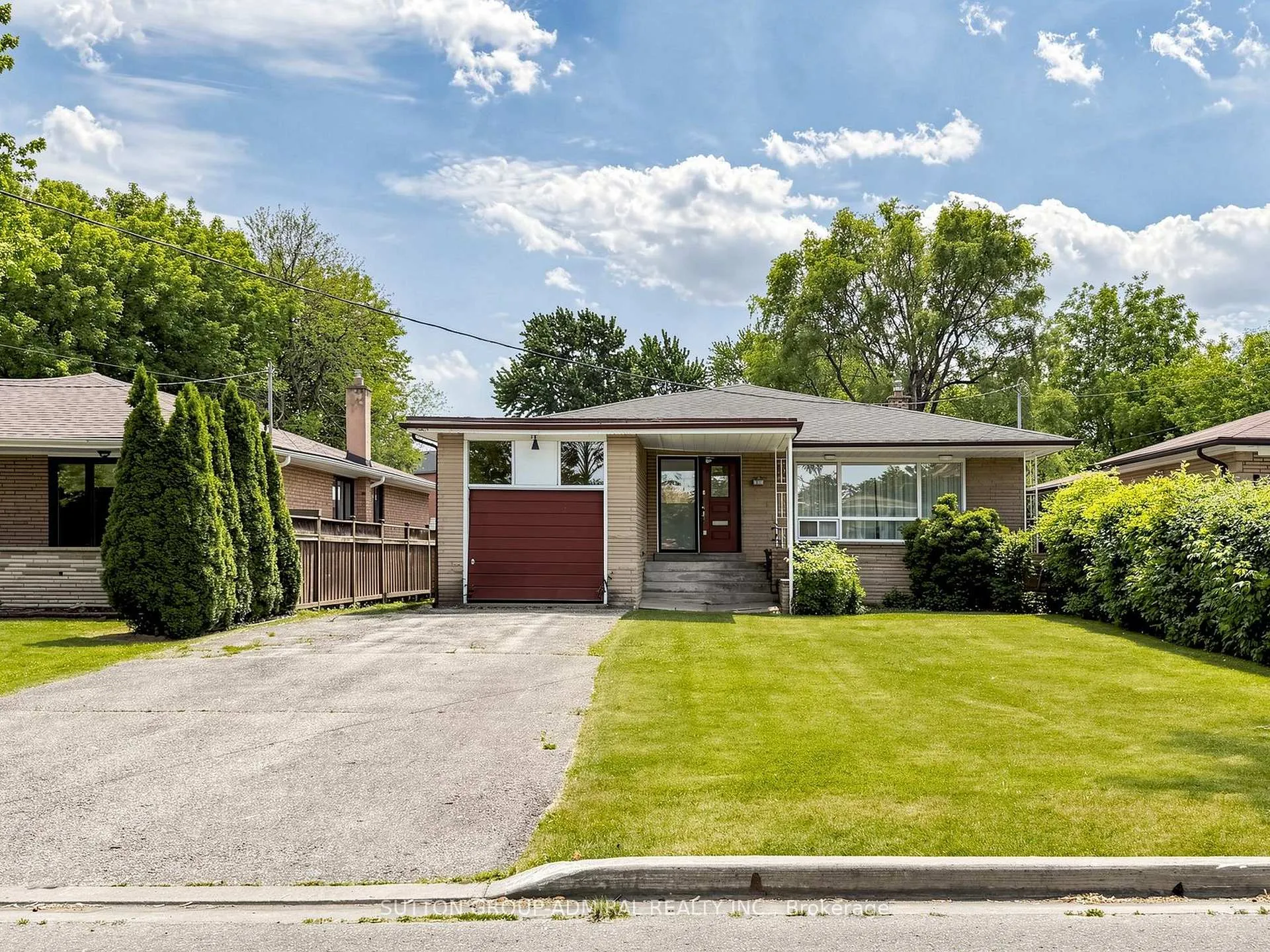 Front of 145 York Downs Drive