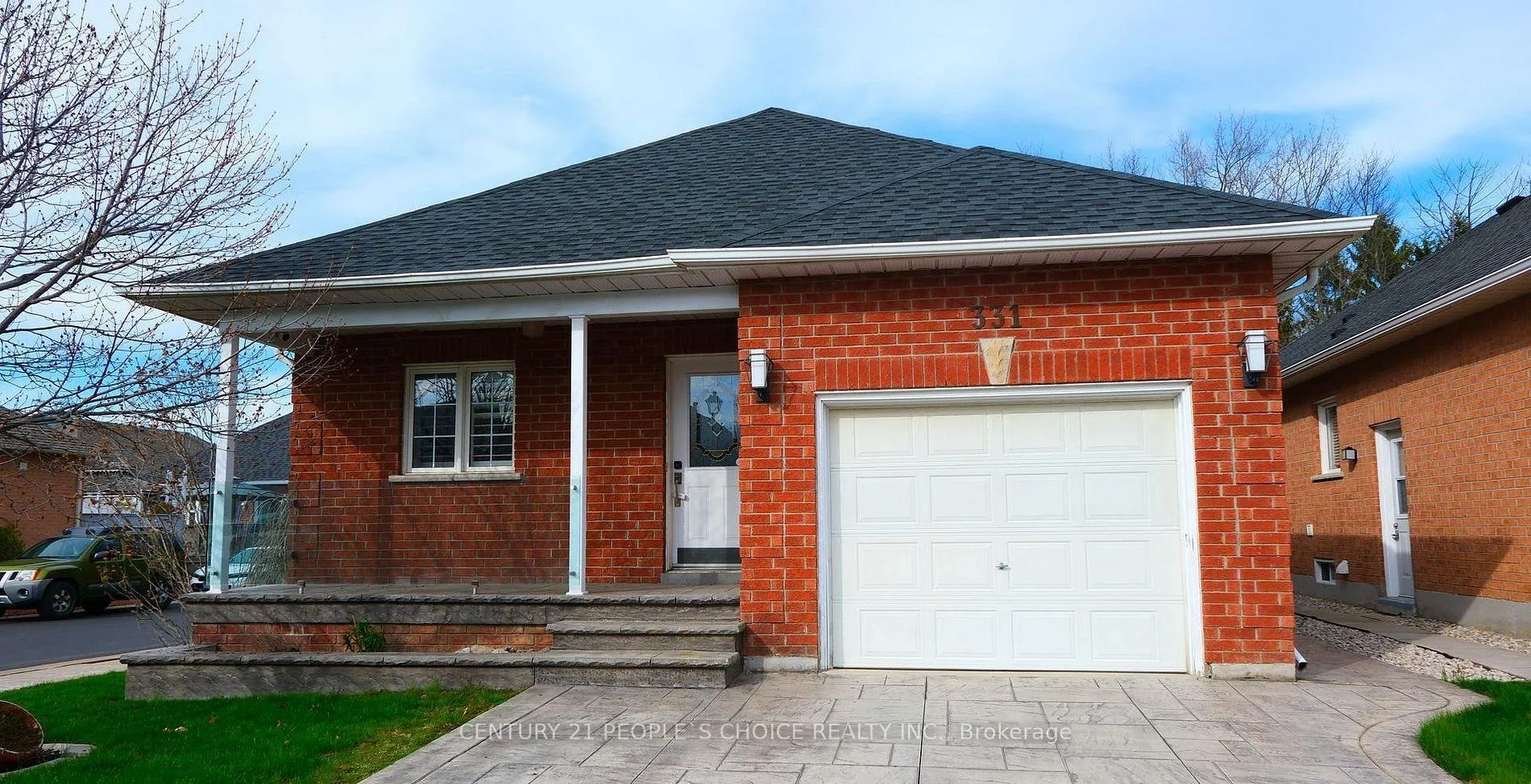 Front of 331 Centennial Forest Drive