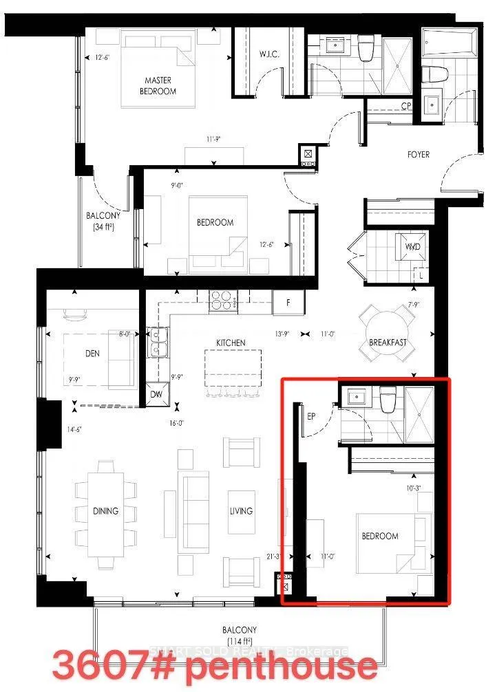 Photo 19 of Unit C 3607, 12 Gandhi Lane, Markham, Buttonville — HOMEH