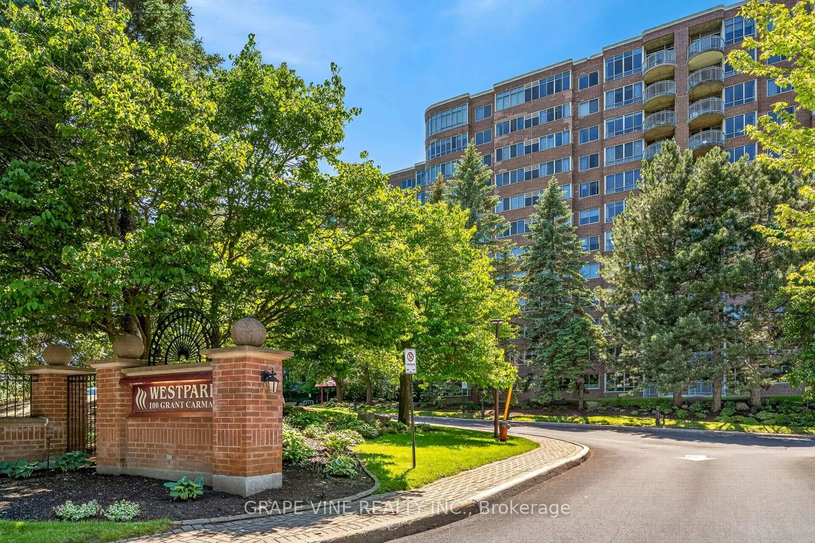 Front of Unit 1115, 100 Grant Carman Drive