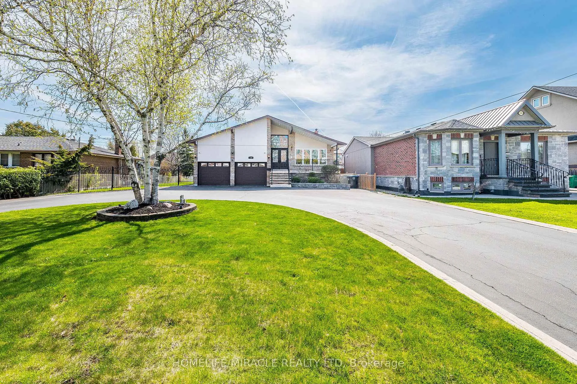 Front of 3188 Parkerhill Road