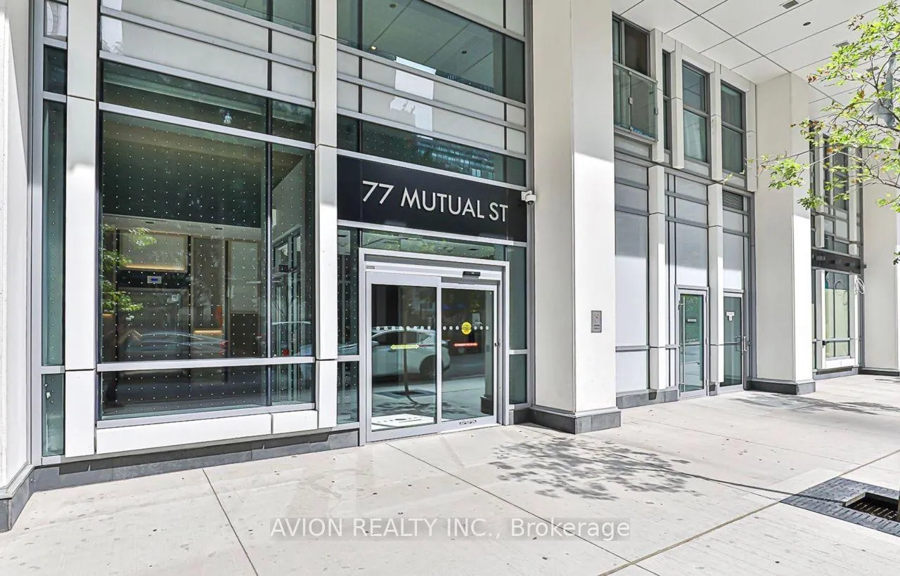 Photo 1 of Unit 1107, 77 Mutual Street, Toronto, Church-Yonge Corridor — HOMEH