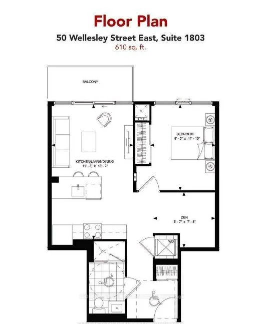 Photo 34 of Unit 903, 50 Wellesley Street E, Toronto, Church-Yonge Corridor — HOMEH
