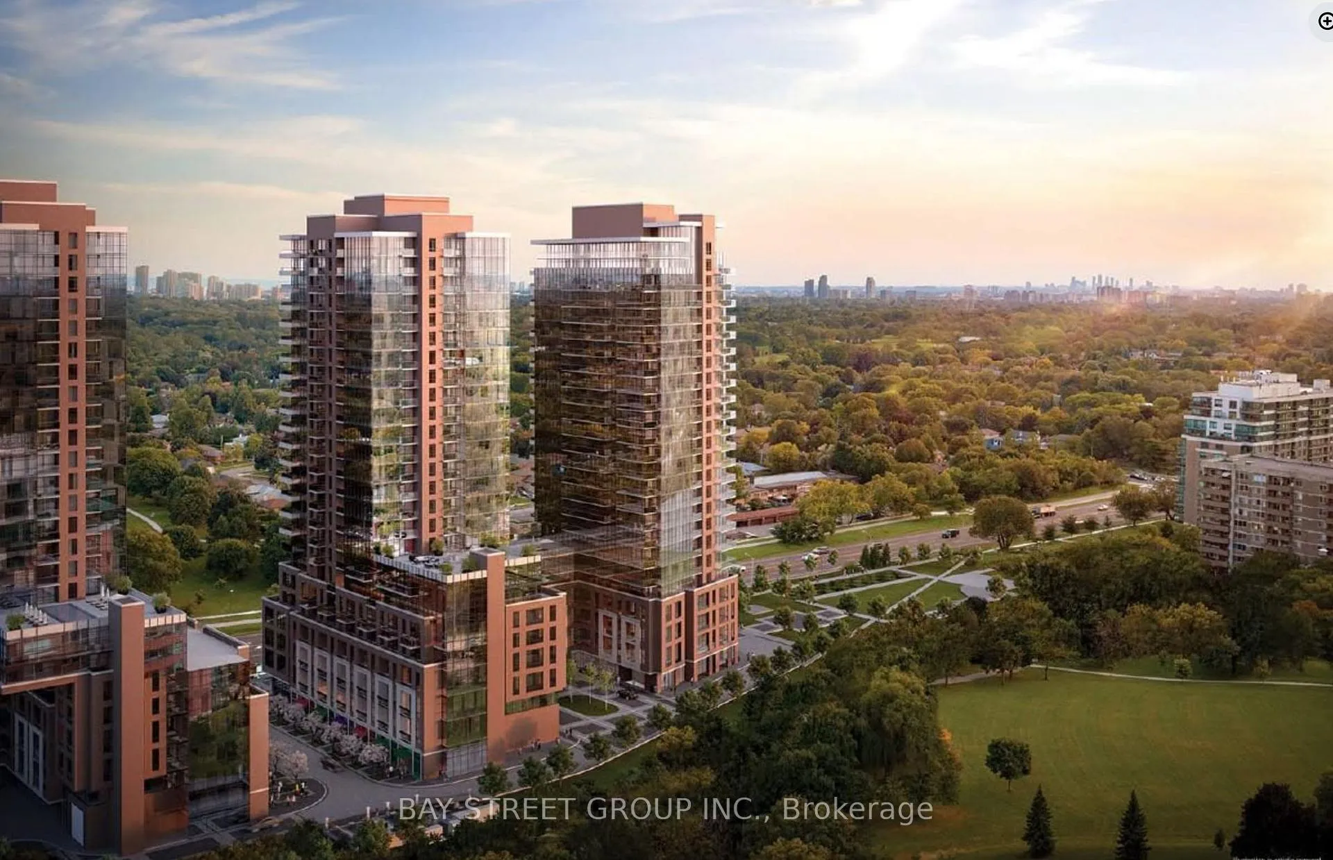 Front of Unit 205, 4010 Eglinton Avenue W