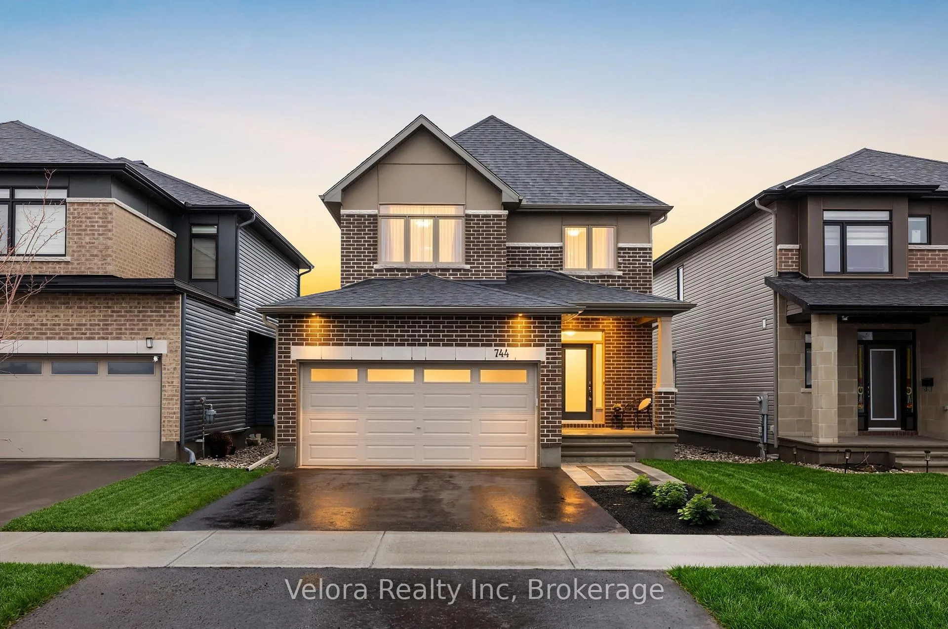 Front of 744 Cope Drive