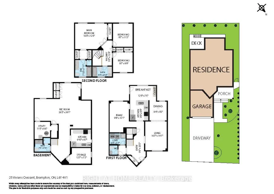 Photo 44 of 25 Vivians Crescent, Brampton, Fletcher's West — HOMEH