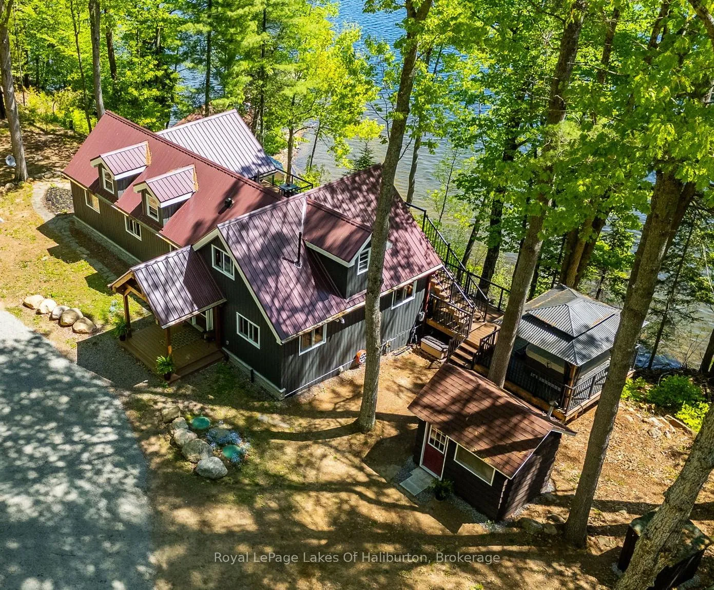 Photo 1 of 1272 Boshkung Lake Road, Algonquin Highlands, Stanhope — HOMEH