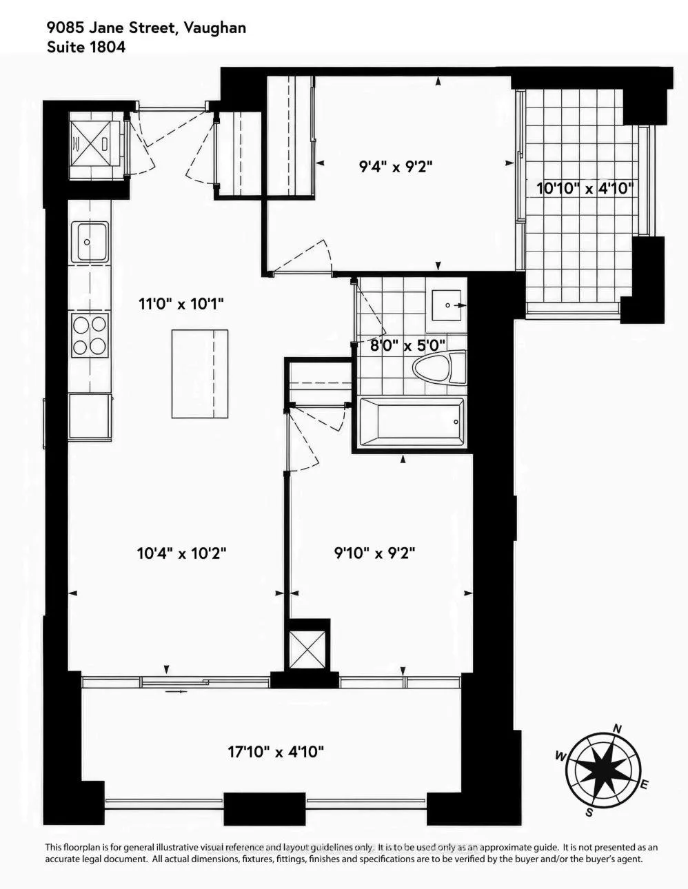Photo 21 of Unit 1804, 9085 Jane Street, Vaughan, Concord — HOMEH