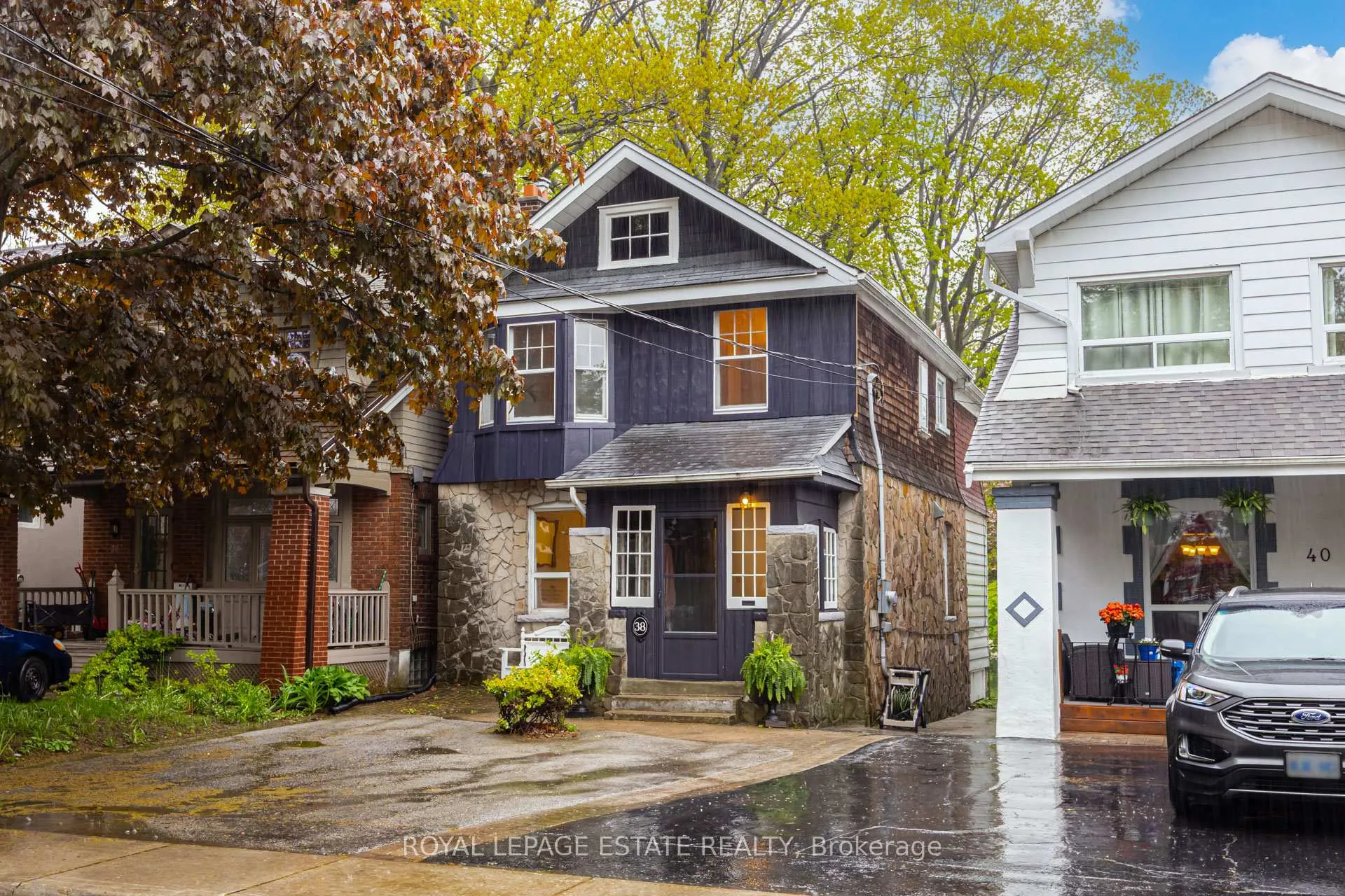 Front of 38 Queensbury Avenue