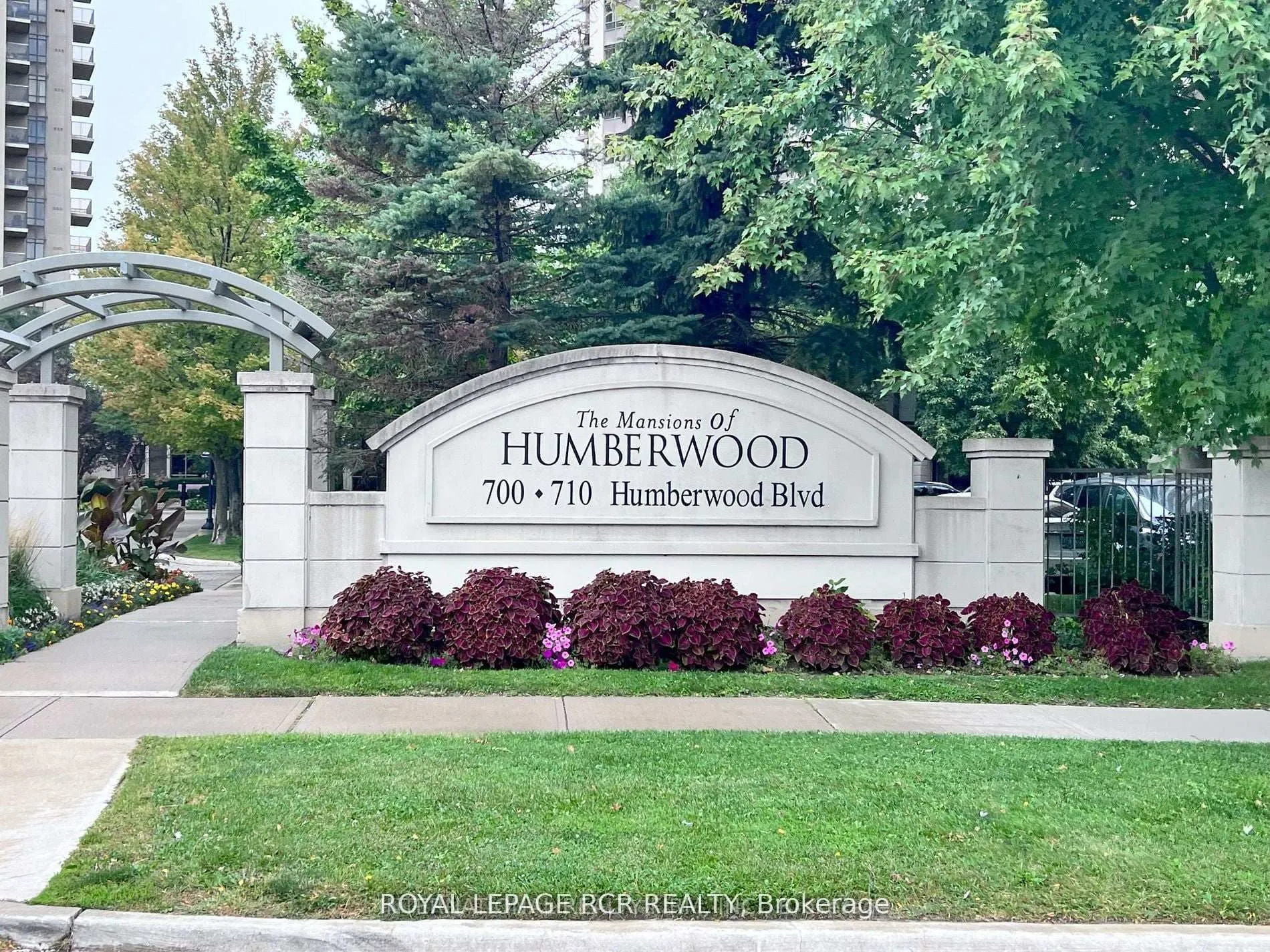 Front of Unit 206A, 710 Humberwood Boulevard