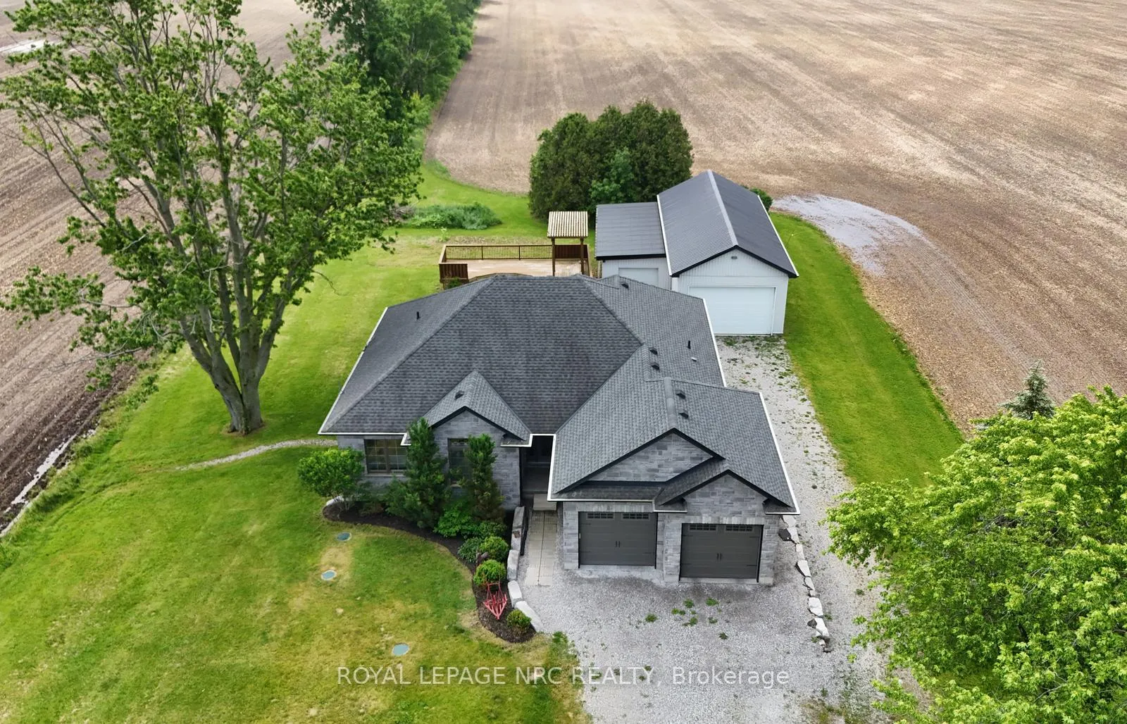 Front of 1750 Concession 8 Townsend