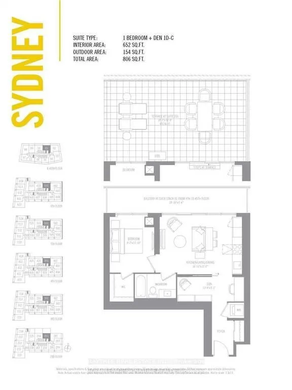Photo 11 of Unit 1701, 2221 Yonge Street, Toronto, Mount Pleasant West — HOMEH