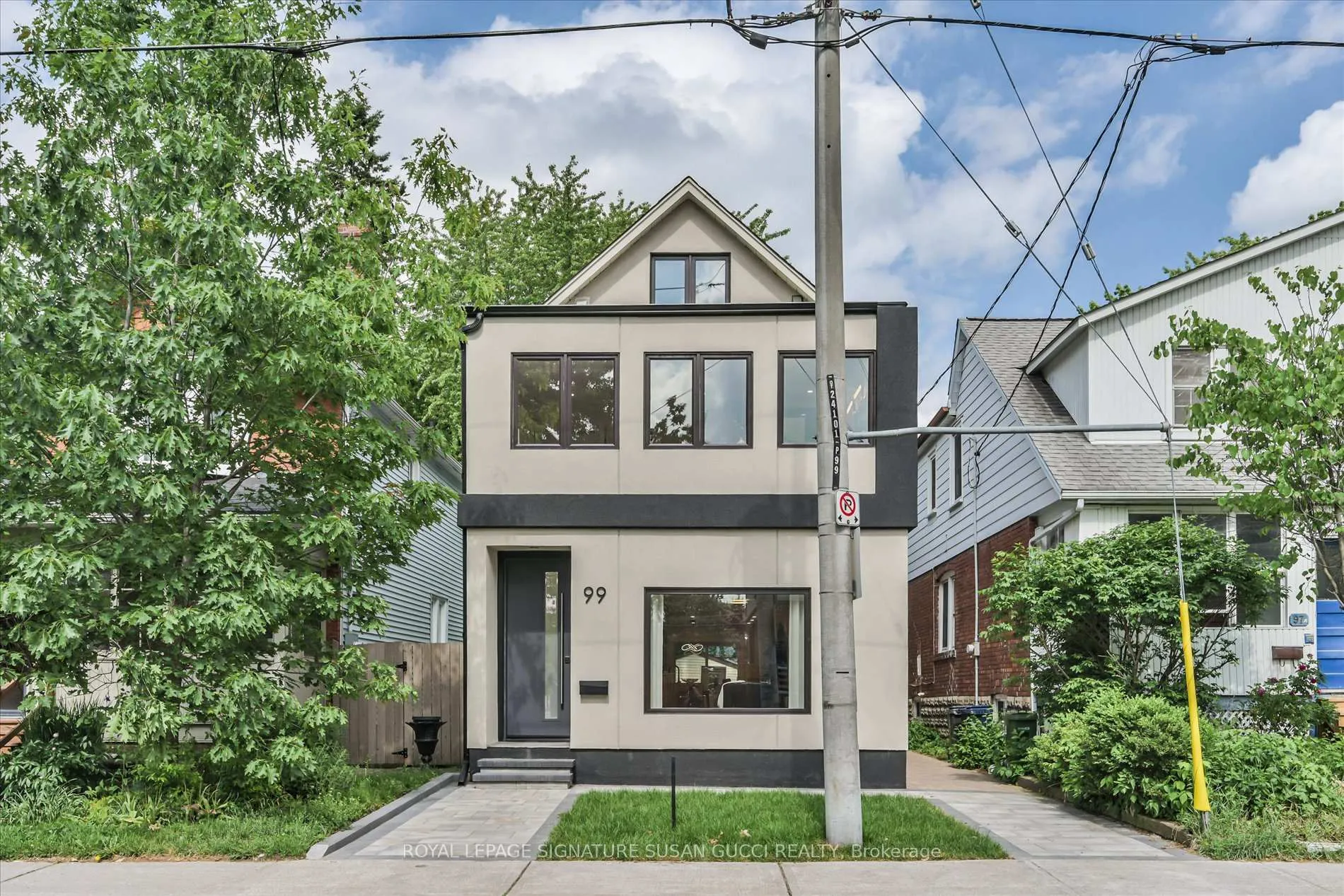 Front of 99 Chisholm Avenue