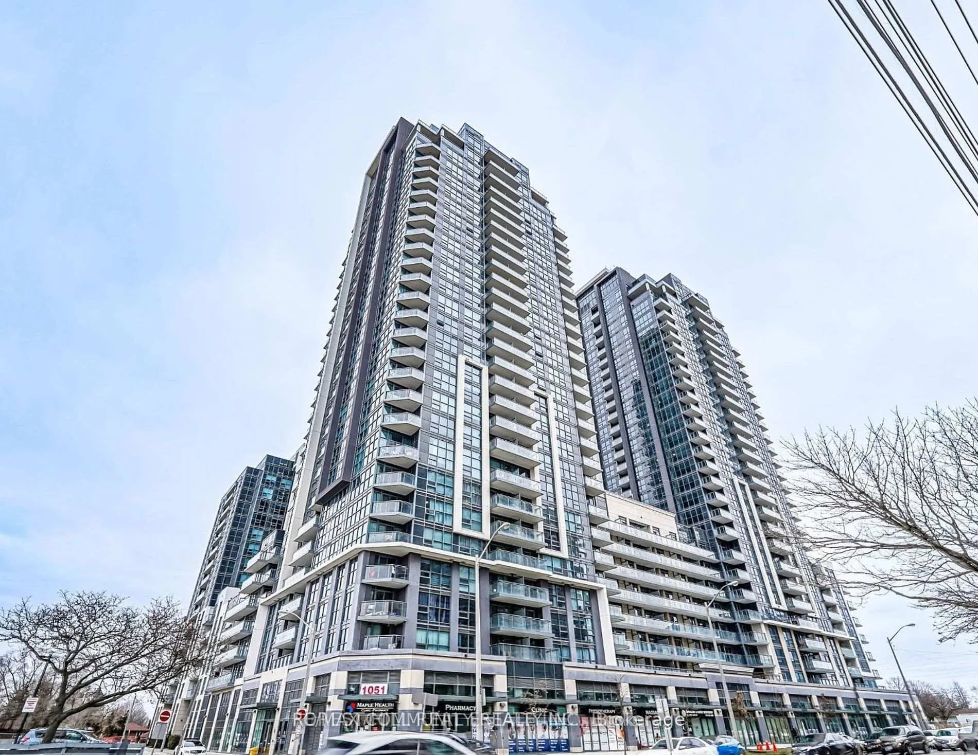 Front of Unit 1408, 20 Meadowglen Place