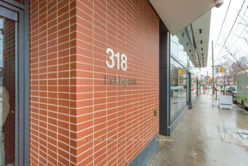 Front of Unit 308, 318 King Street E