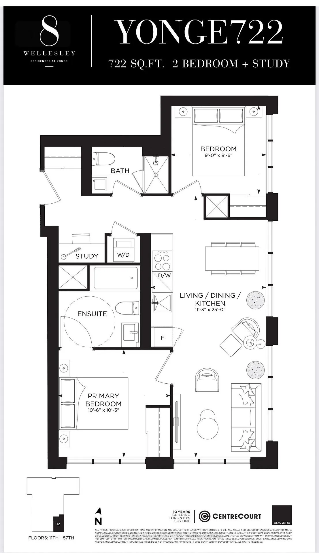Front of Unit 4711, 8 Wellesley Street W