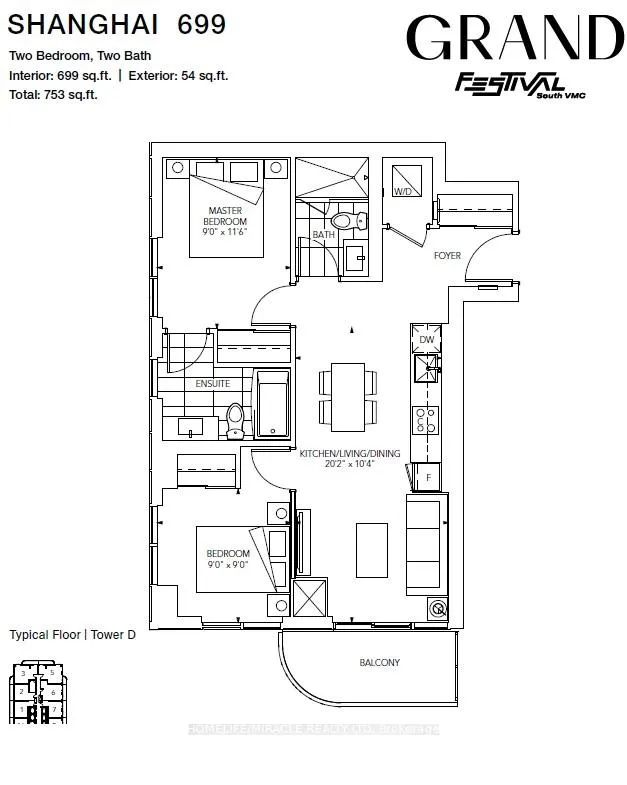 Photo 29 of Unit 1212, 28 Interchange Way, Vaughan, Vaughan Corporate Centre — HOMEH