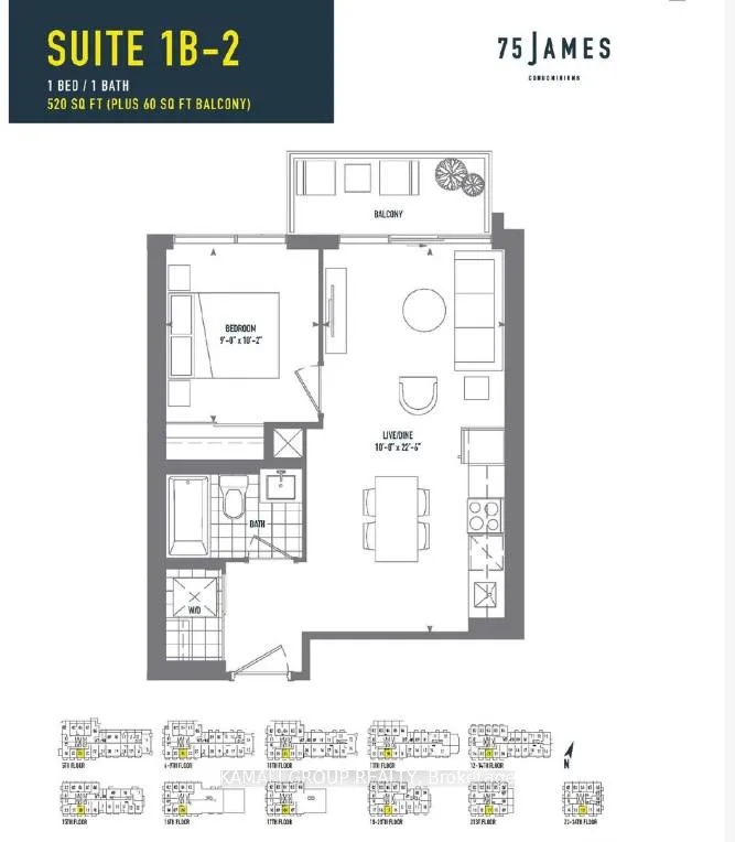 Photo 2 of Unit 2412, 75 James Street S, Hamilton, Beasley — HOMEH