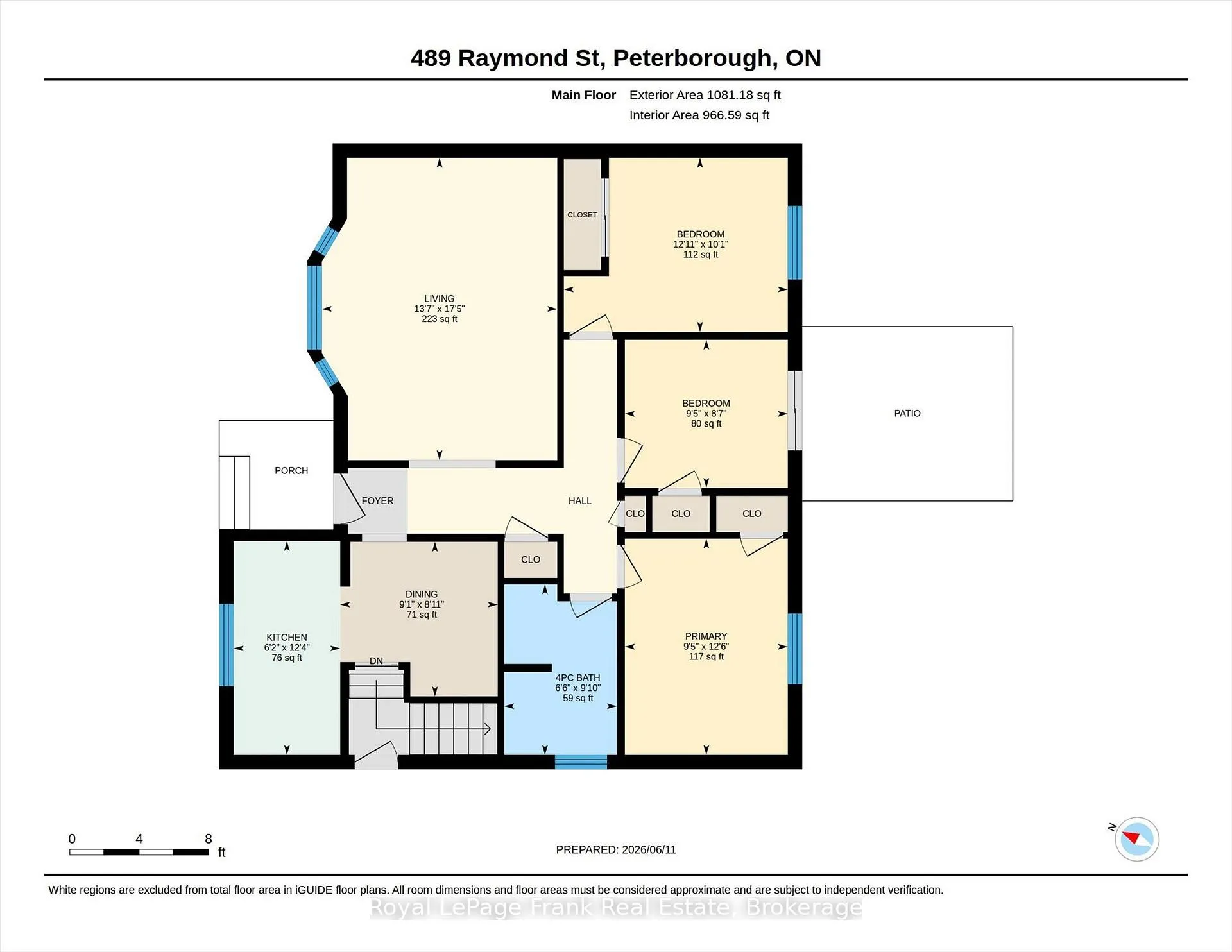 Photo 44 of 489 Raymond Street, Peterborough, Northcrest Ward 5 — HOMEH