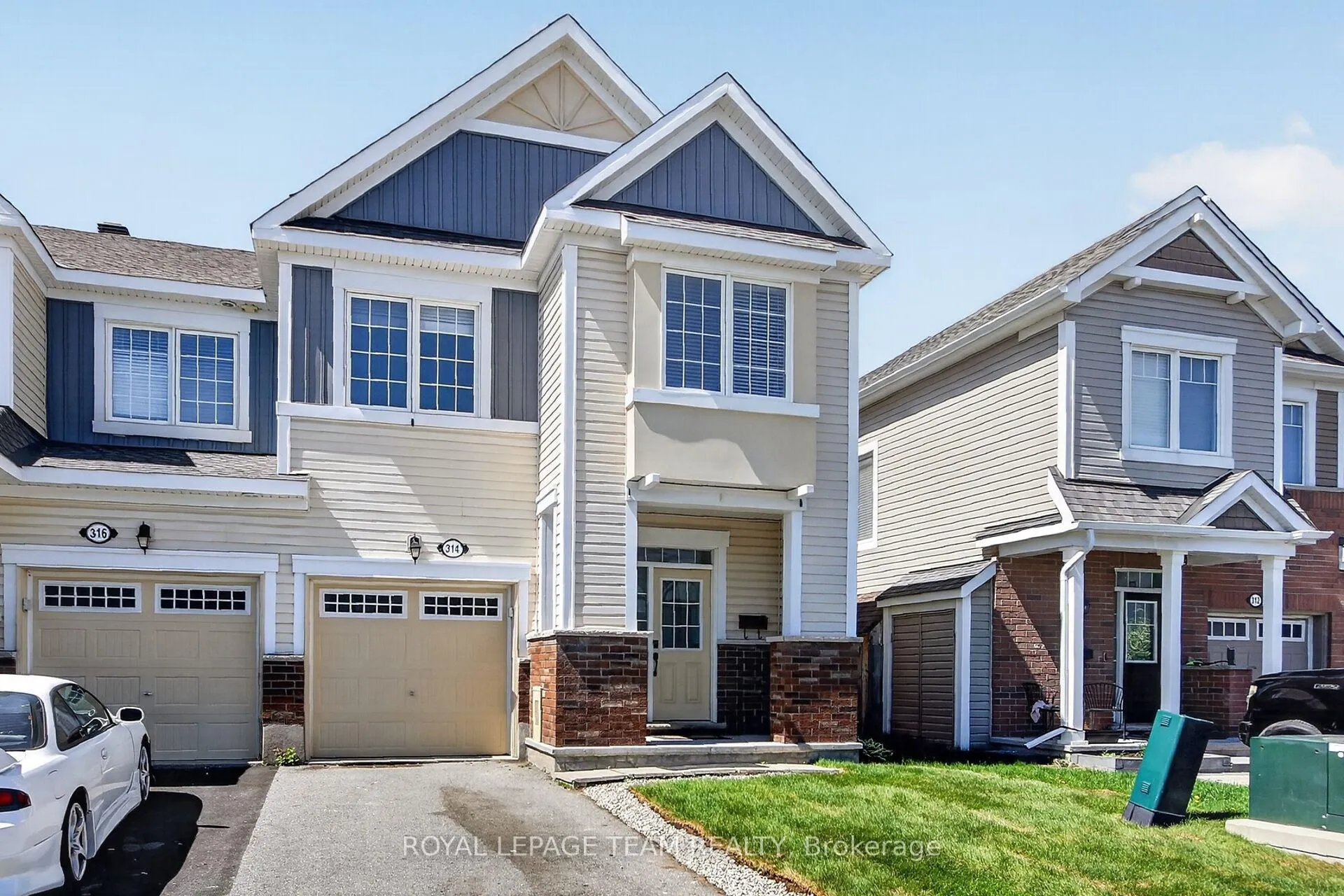 Front of 314 Song Sparrow Street