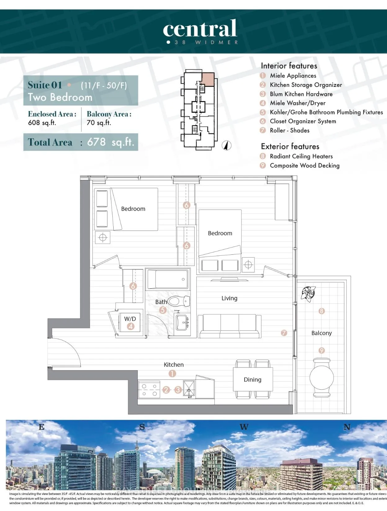 Photo 3 of Unit 4601, 38 Widmer St, Toronto, Waterfront Communities — HOMEH