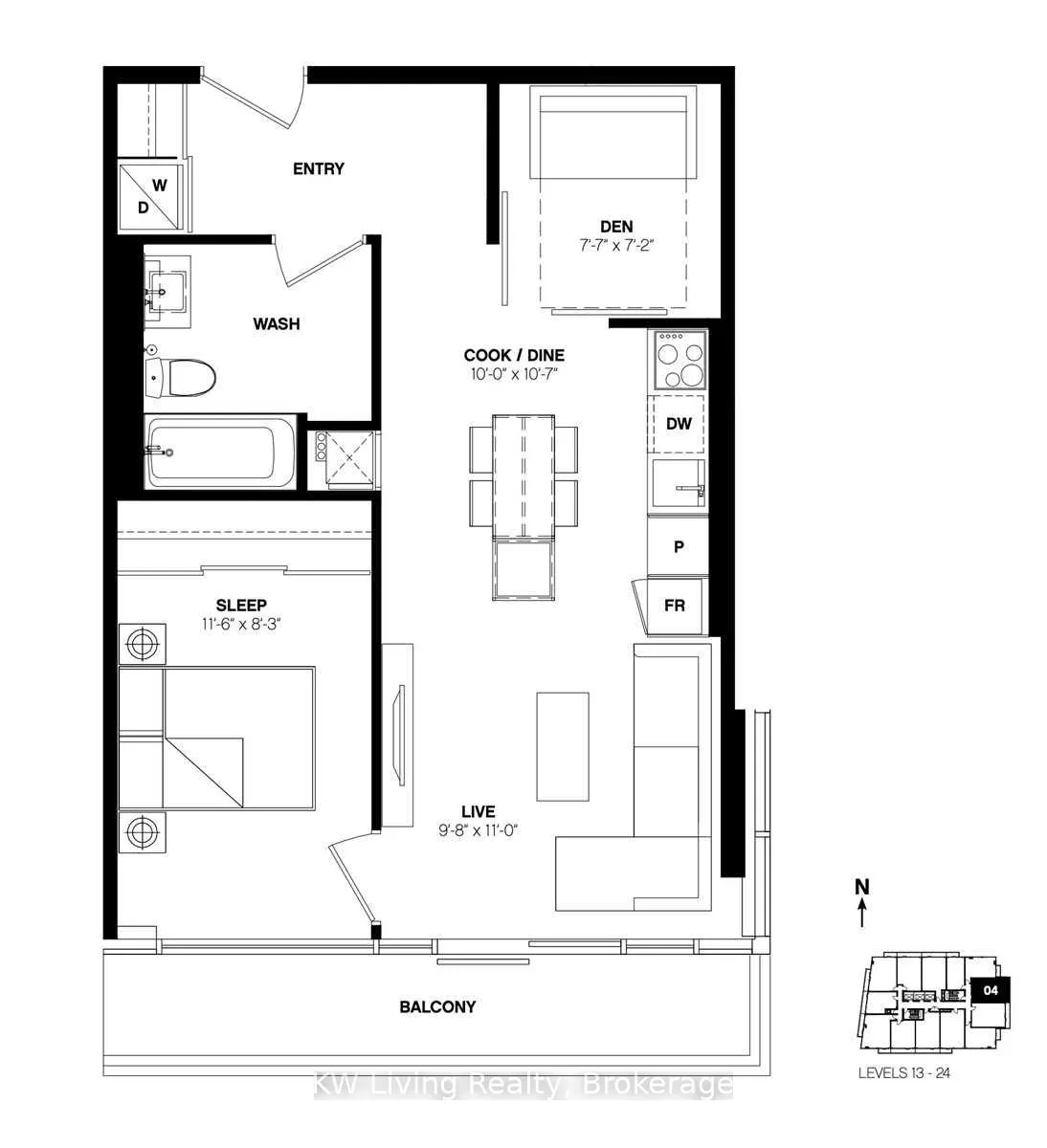 Photo 13 of Unit 2504, 33 Helendale Avenue, Toronto, Yonge-Eglinton — HOMEH