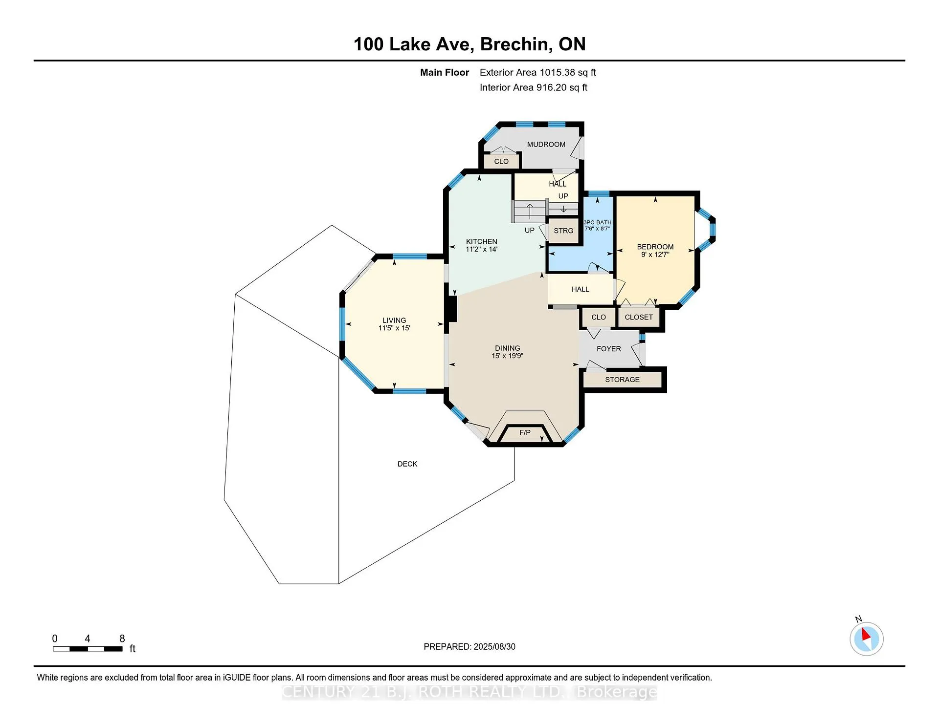 Photo 34 of 100 Lake Avenue, Ramara, Brechin — HOMEH