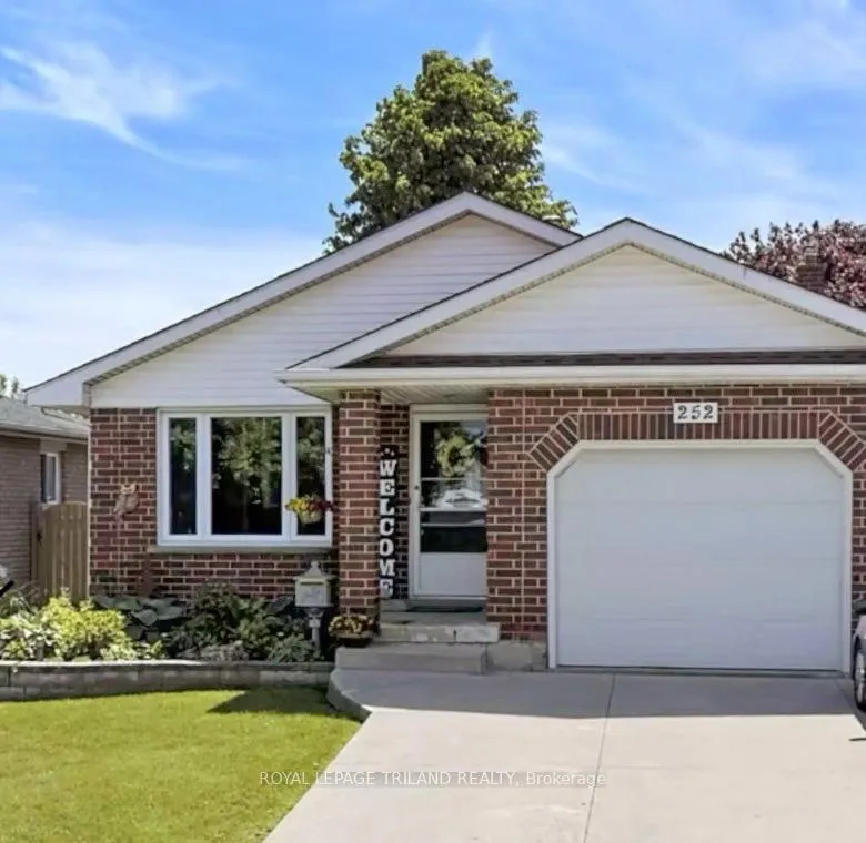 Front of 252 Josselyn Drive