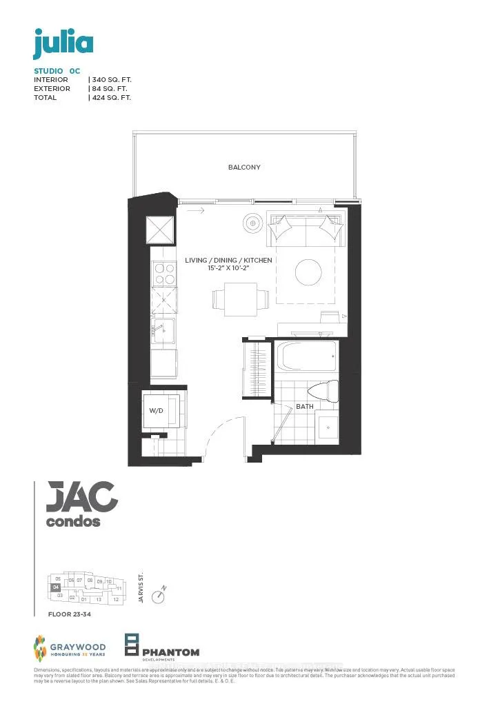 Photo 8 of Unit 3204, 308 Jarvis Street, Toronto, Waterfront Communities — HOMEH