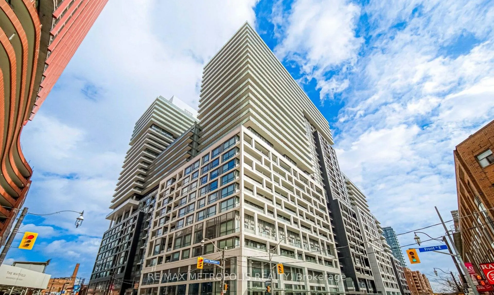 Front of Unit 419, 135 Lower Sherbourne Street