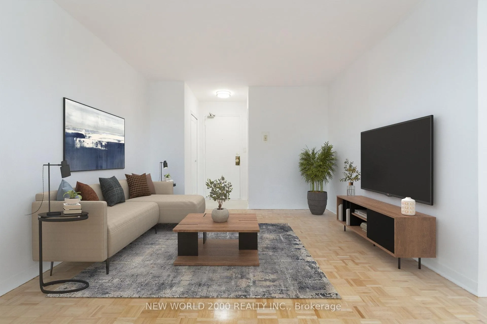 Front of Unit 608, 485 Eglinton Avenue E