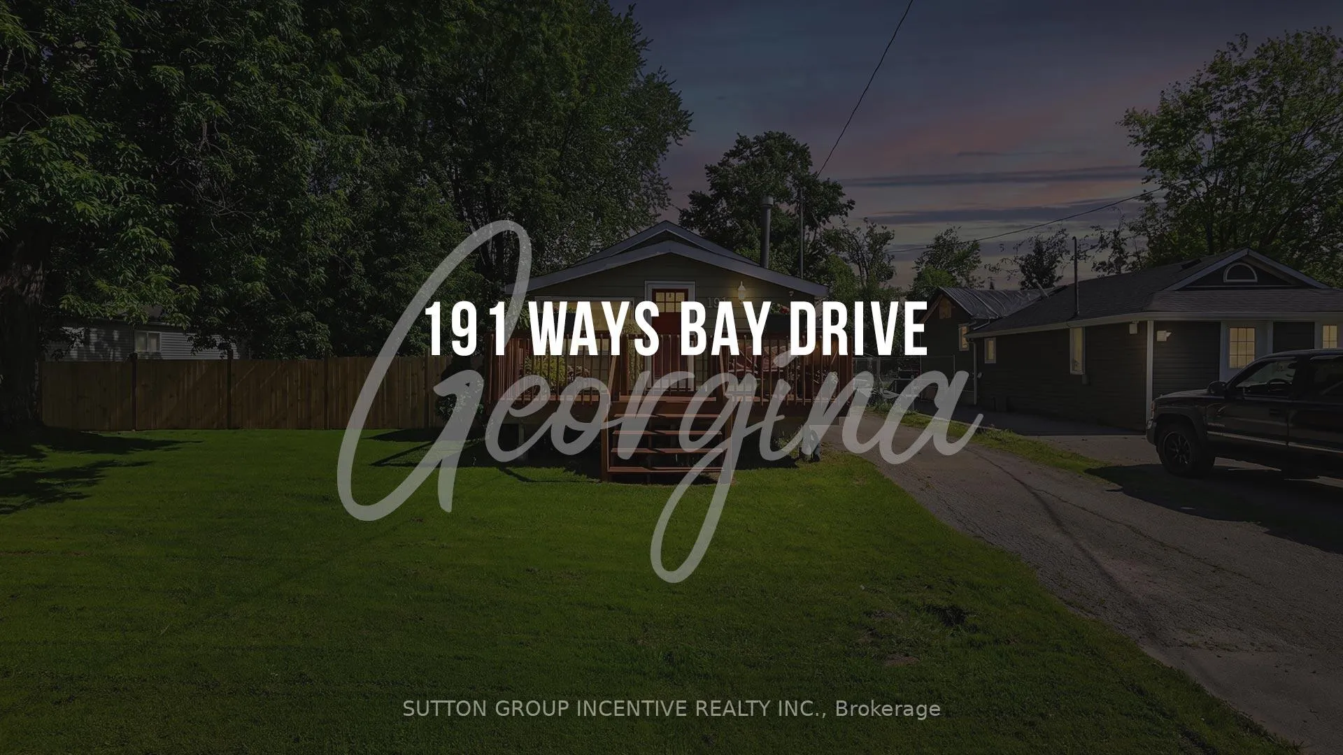 Front of 191 Ways Bay Drive