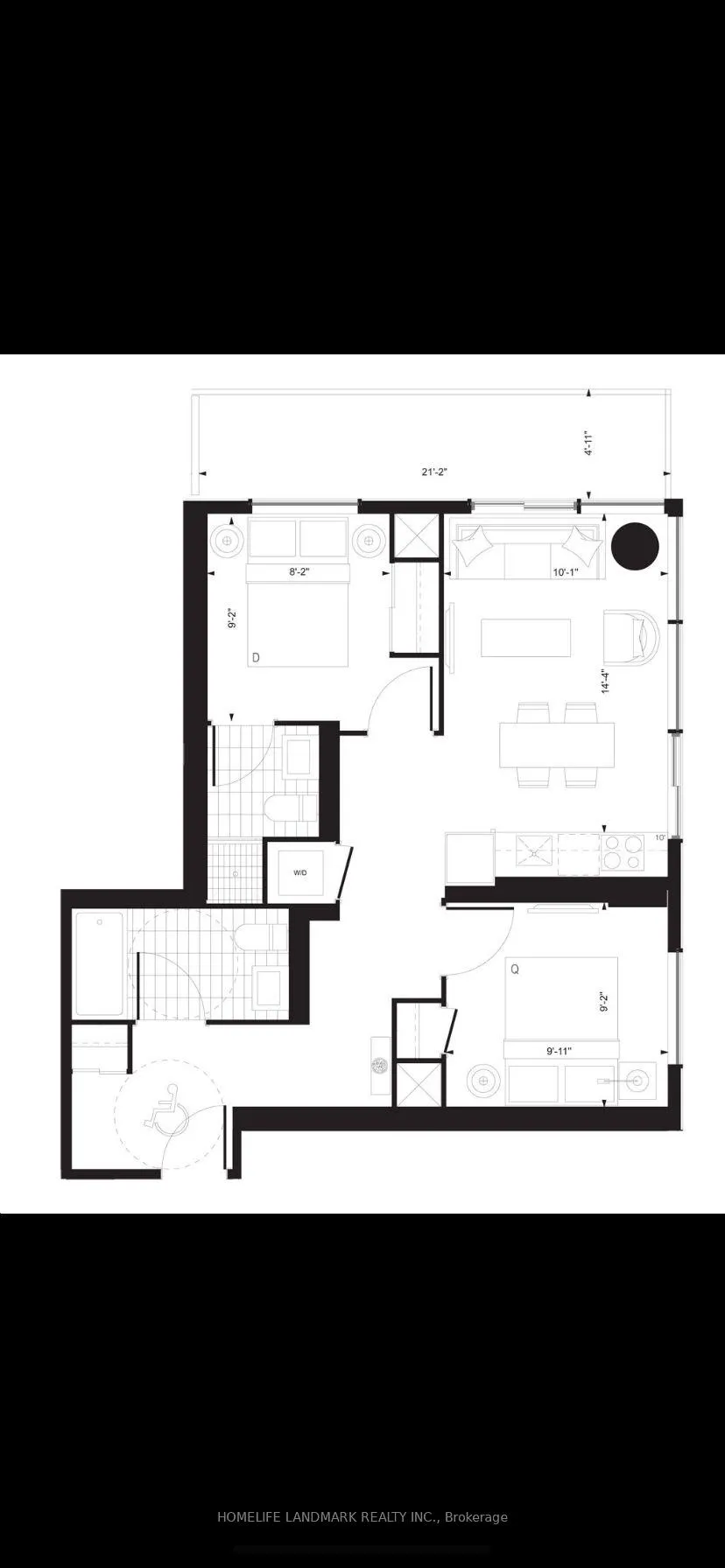 Photo 5 of Unit 905, 39 Roehampton Avenue, Toronto, Mount Pleasant West — HOMEH