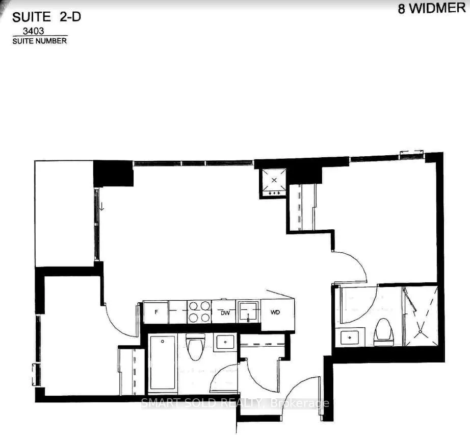 Photo 2 of Unit 3403, 8 Widmer Street, Toronto, Waterfront Communities — HOMEH