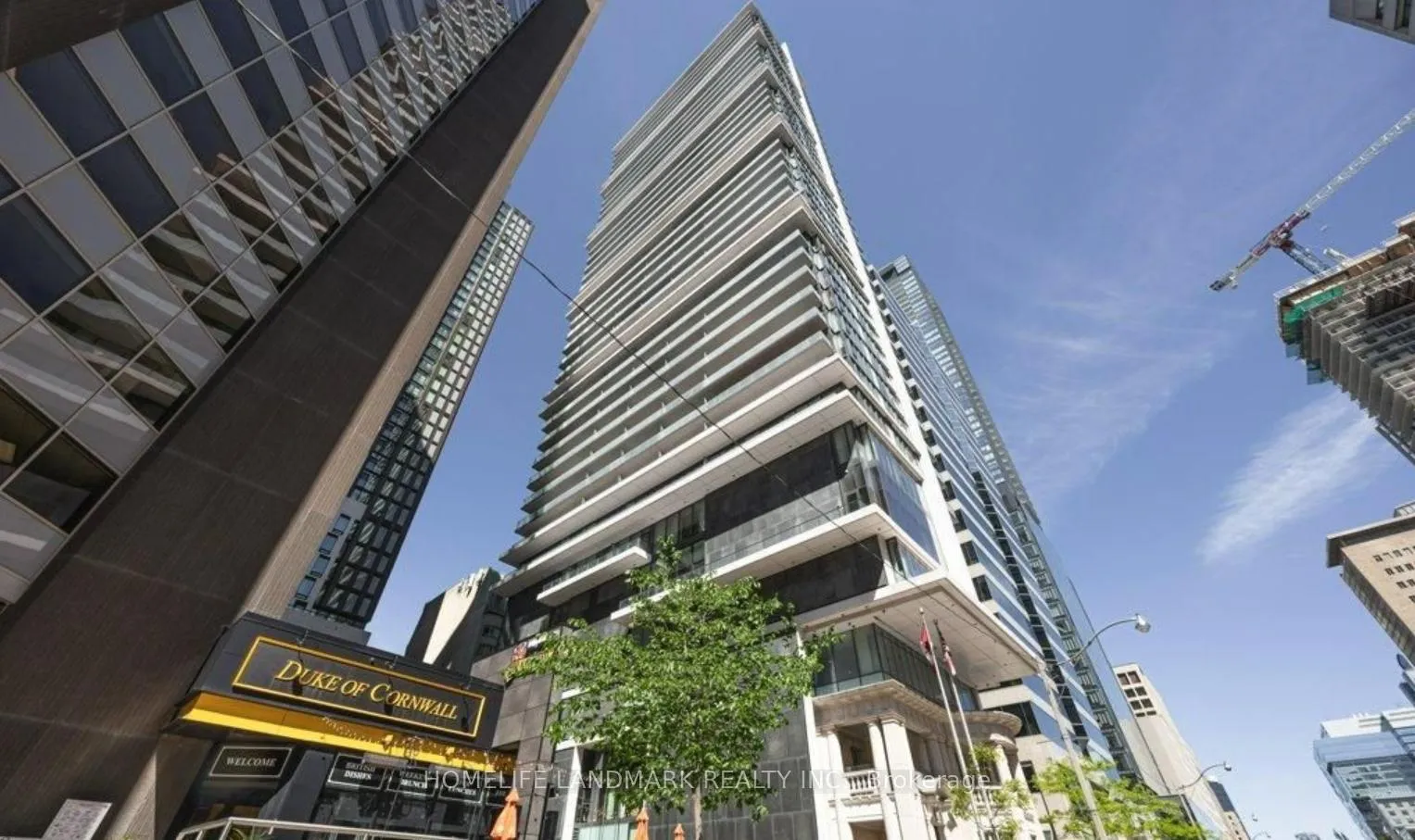 Front of Unit PH106, 426 University Avenue