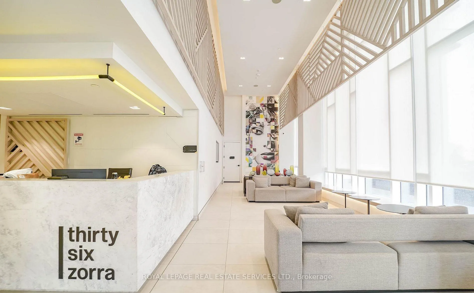 Front of Unit 523, 36 Zorra Street