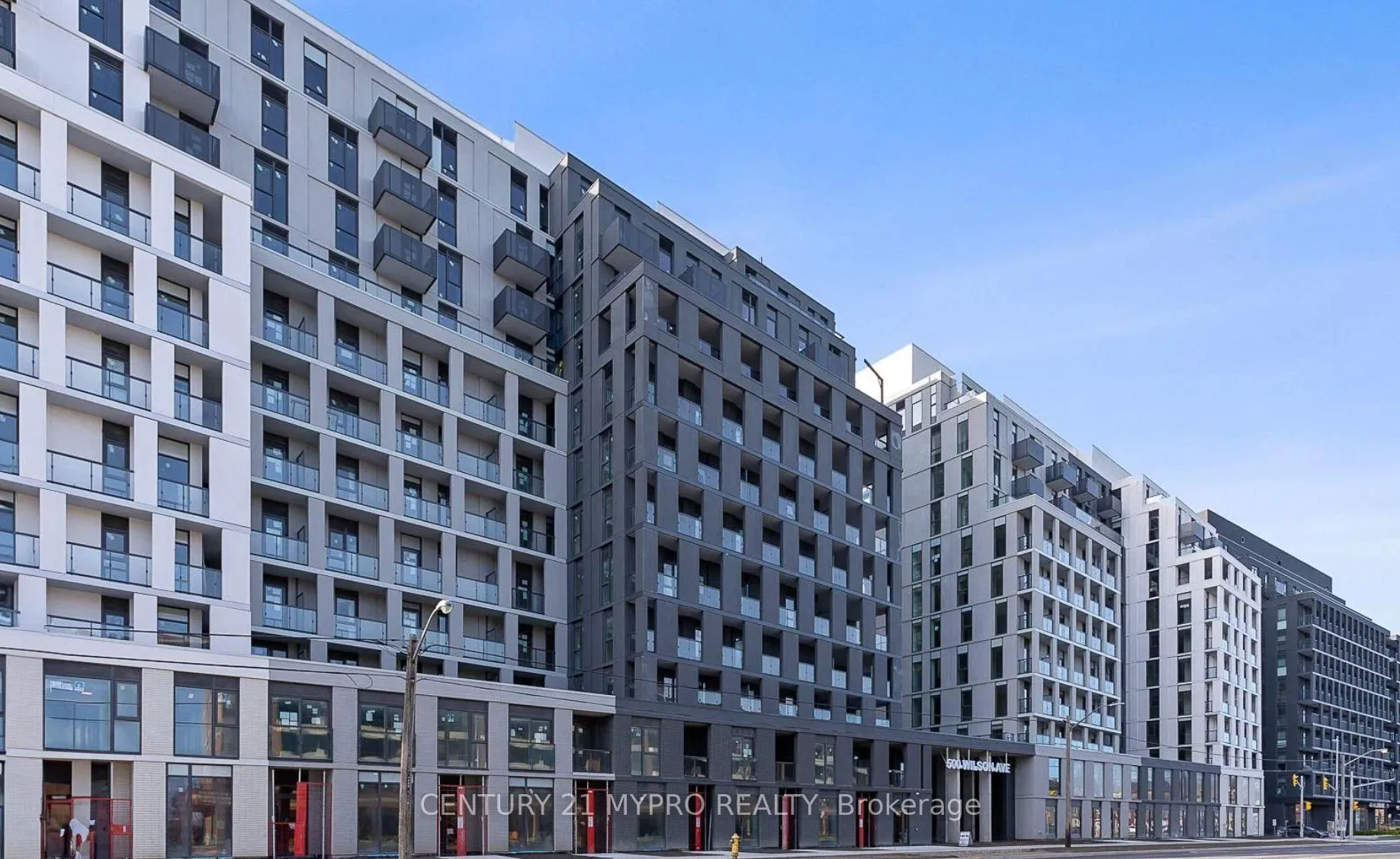 Front of Unit 605, 500 Wilson Avenue