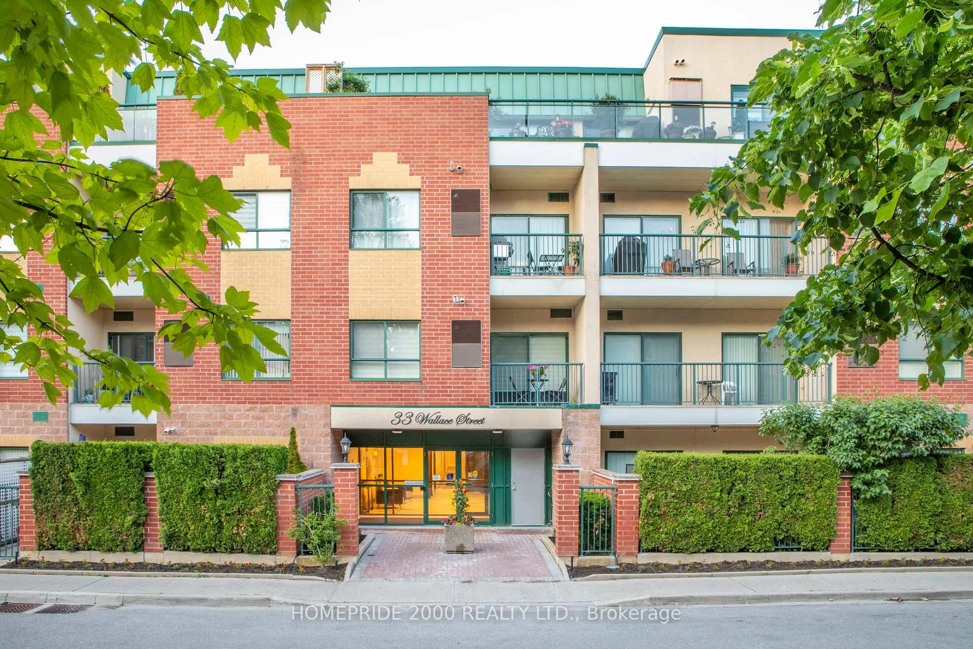 Front of Unit 203, 33 Wallace Street