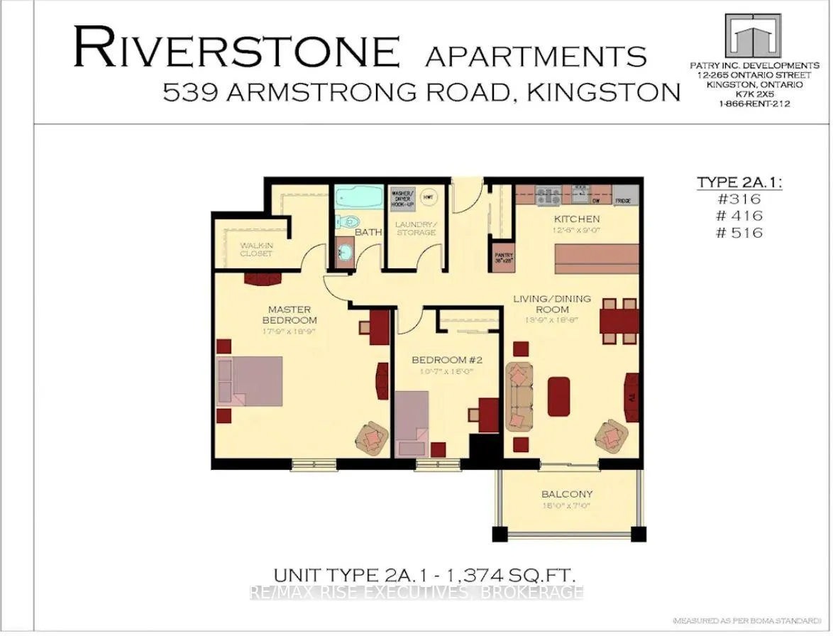 Photo 36 of Unit 516, 539 Armstrong Road, Kingston, East Gardiners Rd — HOMEH