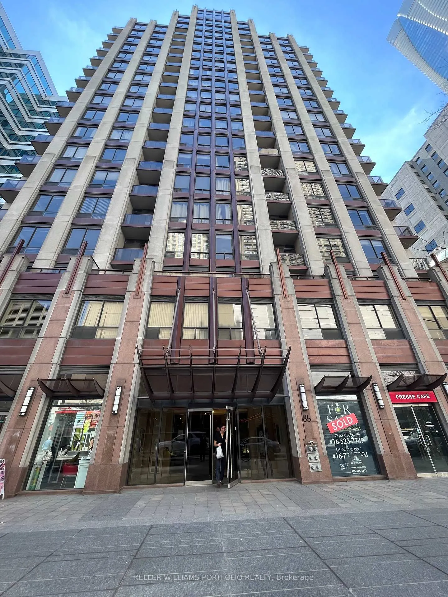 Photo 1 of Unit 1512, 85 Bloor Street E, Toronto, Church-Yonge Corridor — HOMEH