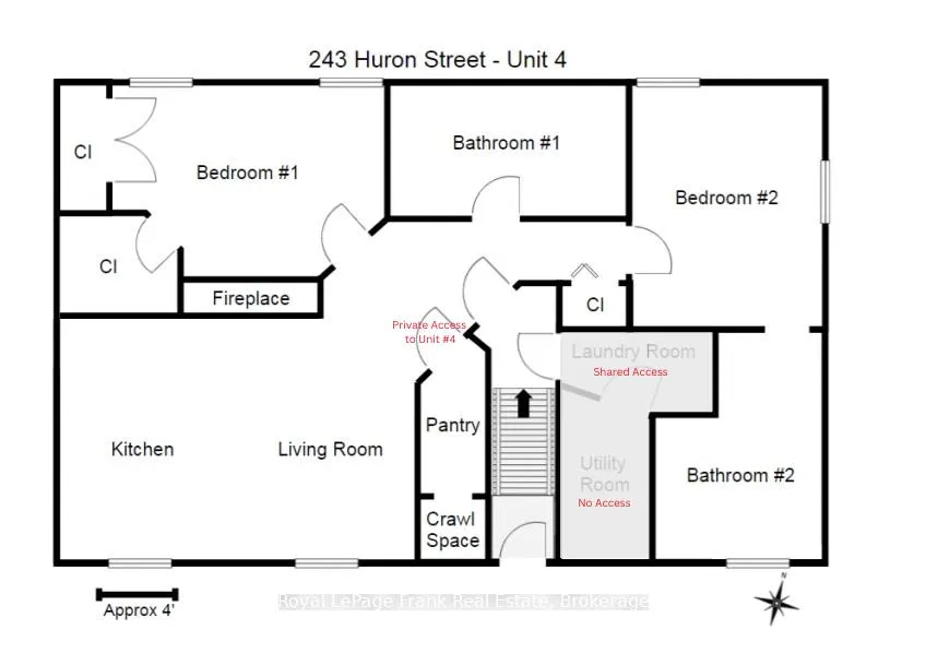 Photo 19 of Unit 4, 243 Huron Street, Oshawa, Central — HOMEH