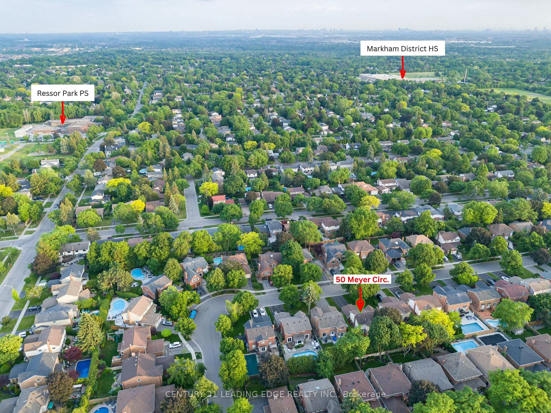 Photo 48 of 50 Meyer Circle, Markham, Markham Village — HOMEH