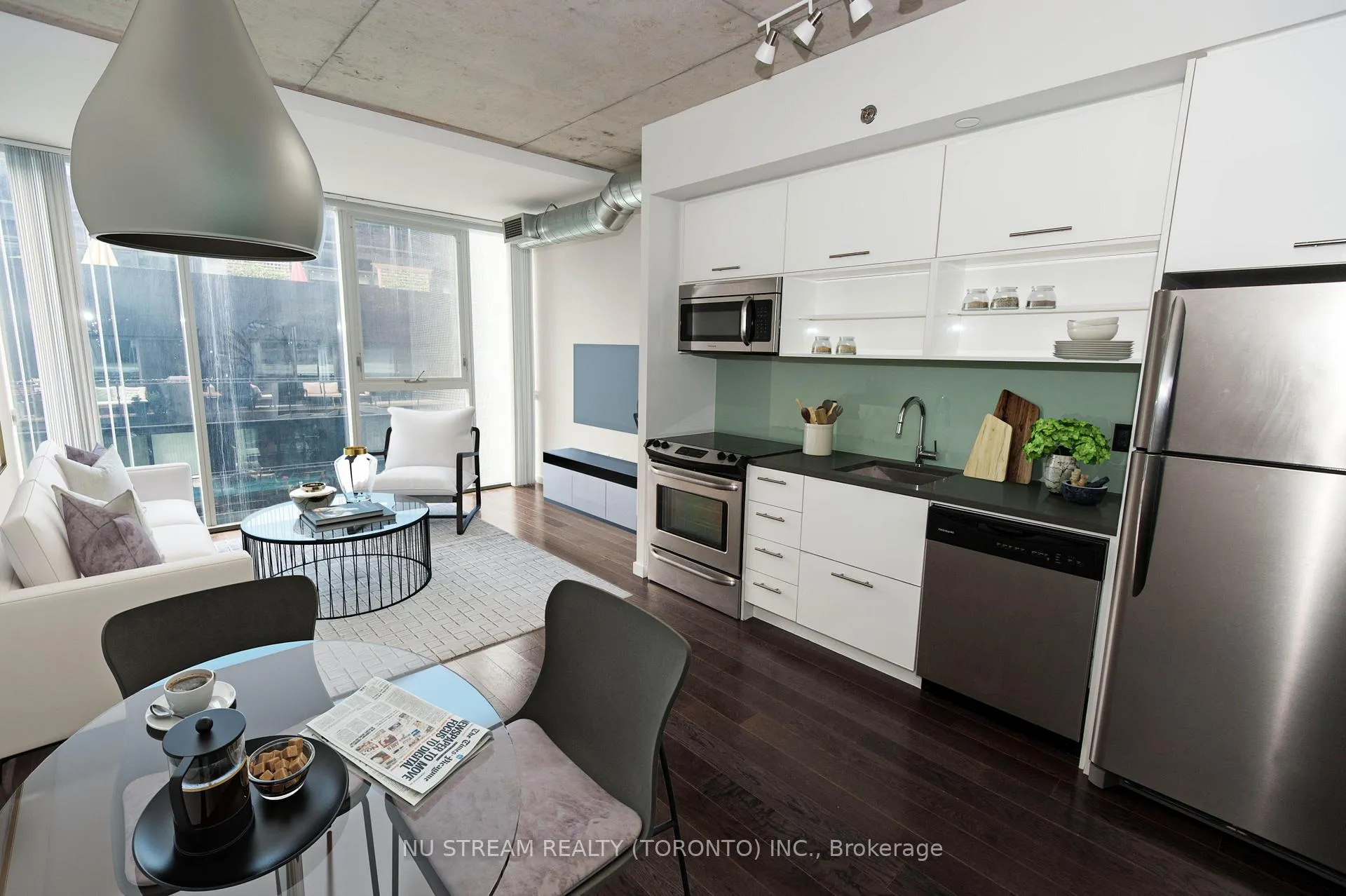 Photo 5 of Unit 511, 32 Trolley Crescent, Toronto, Moss Park — HOMEH
