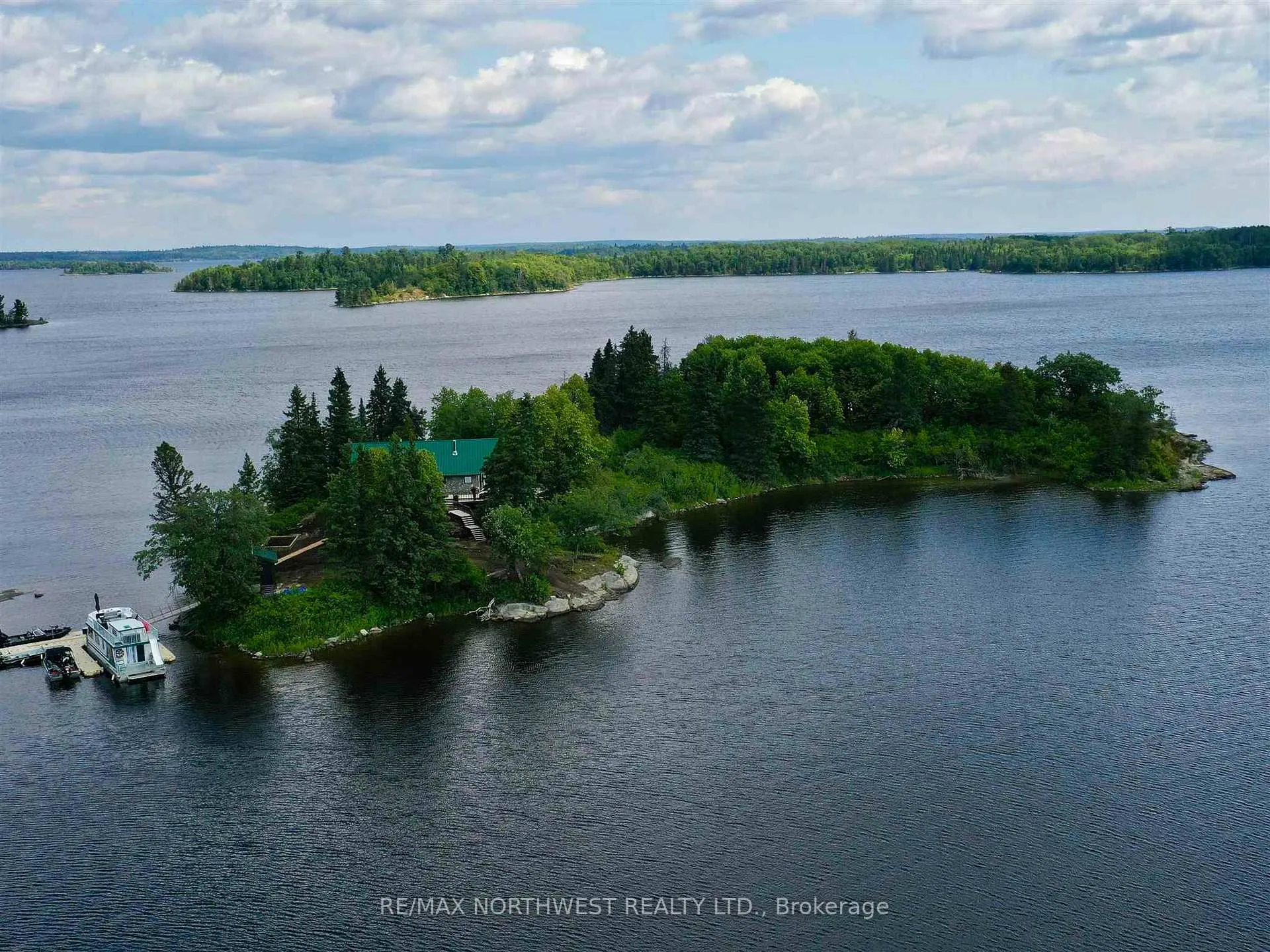 Front of Private Island Lake of the Woods